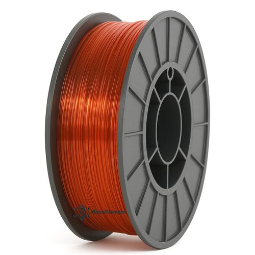 TPU 40D  Червоний напівпрозорий