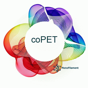 coPET случайный цвет Ø1,75мм Вес: 0,75кг