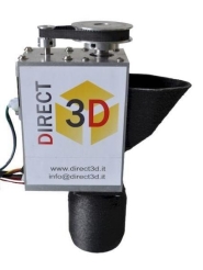 Фото экструдера Direct3D. Модификация 3дпринтера для печати гранулой.